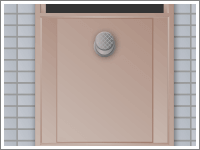 PS設置：扉が閉まっている状態