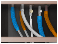 PS設置：配管部分