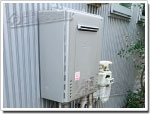 ノーリツのガス給湯器に交換GFK-2416GWKA→GT-C2472SAW-1 BL