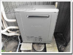 ノーリツのガス給湯器に交換GT-1628SARX→GT-C1662SARX BL