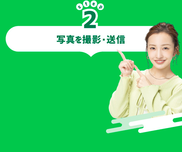 写真を撮影・送信