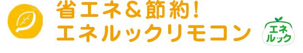 省エネ＆節約！エネルックリモコン